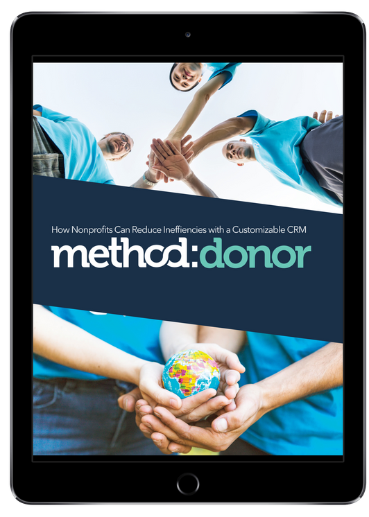 Ipad showing Method:Donor ebook 